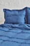 Hazel Double Bedspread Set Navy Blue - 3