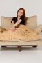 Serenita Hair Knitted Knitwear Tv Blanket Throw Sofa Shawl - 4