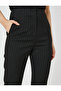 High Waist Crop Trousers - 5