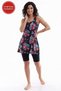 Women's Swimsuit with Leggings and Dress Two-Piece with Attached Chest Pad in the Underwear Available