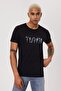 Town Men's O-Neck T-Shirt Black - 2