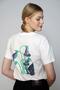Karen Women's 100% Cotton O-Neck T-Shirt White - 3