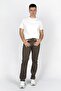 Harry Nd 1 Men's Straight Regular Cut Normal Waist Woven Trousers Flat Leg Green