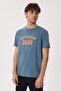 Sunny Men's 100% Cotton O-Neck T-Shirt Indigo - 2