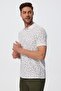 Newpine Men's 100% Cotton Polo Collar T-Shirt White - 3