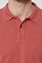 Miless Men's Polo Neck T-Shirt Dark Coral - 5
