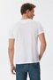 Gael Men's 100% Cotton Crew Neck T-Shirt Off-White - 4