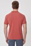 Miless Men's Polo Neck T-Shirt Dark Coral - 4