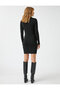 Gathered Mini Dress - 4