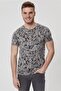 Drake men's crew neck t-shirt anthracite - 2
