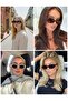 Cbp035 Mi̇ya Black Elegant Stylish Women's Sunglasses. - 5