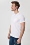 Twingo Men's 100% Cotton Crew Neck Pique T-Shirt White - 5