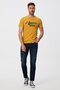 Against Men's 100% Cotton O-Neck T-Shirt Safran