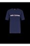 Sanders Men's 100% Cotton Crew Neck T-Shirt Navy Blue - 6
