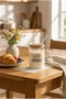 400ml Bamboo Lid Heat Resistant Glass Borosilicate Mug Cup Coffee and Presentation Cup - 2