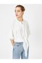 Women's Silver Striped Shirt 0YAK68188CW - 2