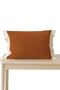 Tasseled Fringed Scandinavian Throw Pillow Cover Cinnamon Cream - 3