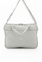 Unisex Klinkır Light Gray Color Waterproof Crossbody Briefcase and Laptop Bag with Laptop Compartment