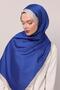 Cobalt Ring Pattern Monogram Shawl - 2