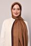 Tan Ring Pattern Monogram Shawl - 3