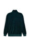 سترة Essentials Elevated Velour Track للرجال باللون الأخضر الداكن 68911675 - 8