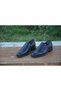 Men's Seasonal Shoes Genuine Inner Outer Leather Rubber Sole Laceless Full Fit - 4