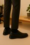 Men's Inside and Outside Genuine Leather Orthopedic Shoes Daily Large Size Comfort Classic Shoes - 3