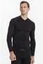 Unisex V-Neck Long Sleeve Sweat-Wicking Thermal Top Undergarment for Motion Restriction-Free Movement - 2