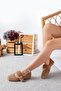 Soft Plush Women's Home Flats Noiseless Light Sole Slippers - 3