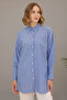 12023 Striped Shirt Navy Blue