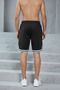 Men's Ny 1999 Printed Waist Cuffed Striped Shorts - 2