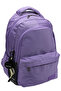 Lilac Color Waterproof Fabric Backpack Travel School Bag / 2200 - 2
