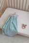 Cotton Muslin Baby Blanket - Star Embroidered Mint 90x100 cm Multi-Purpose Muslin Blanket - 2