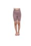 Girls' High Waist Double-Layered Biker Running Hiking Sports Athletic Workout Fittness Short Leggings