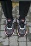 Men's Black Red Sneaker Casual Sports Shoes 33 - 2