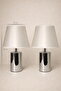 Samara Silver Double Lampshade - 2