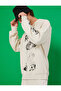 Rick and Morty Oversized Sweatshirt Fleece-Lined Licensed Printed