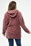 Welsoft Buttoned Pocket Dusty Rose Women's Cardigan - 6