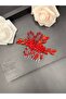 Stylish and Elegant Wedding and Engagement Bridal Crown and Hair Accessory with Completely Handmade Crystal Stones - 3