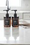 Set of 2 Amber Glass Soap Dispensers 220 ml - Hand Soap & Dish Wash Set |   Ss220 - 6