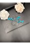 Stylish and Elegant Wedding and Engagement Bridal Crown and Hair Accessory with Completely Handmade Crystal Stones - 3