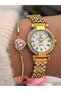 Brand Full Steel (Case, Strap) Luxury Strap Gold Color Vip 5 Atm Wristwatch