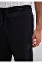 Patch Logo Black Basic Sweatpants 0010409-900 - 5