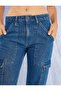 Cargo Jeans with Pockets - Eve Slim Jean - 6