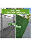 , Chain Link Privacy Garden Fence - 3