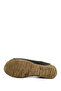 Black Heel Genuine Leather Sole Women's Slippers 42313 - 4