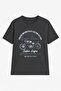 Men's 100% Cotton Crew Neck Motor Printed T-Shirt - 2