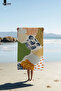COLORFUL PRINTED BEACH TOWEL - 2