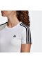 ملابس الاسترخاء Essentials Slim 3-Stripes Tişört - 3