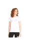 ESS+ Metallic Logo Tee White-silver Tişört - 2
